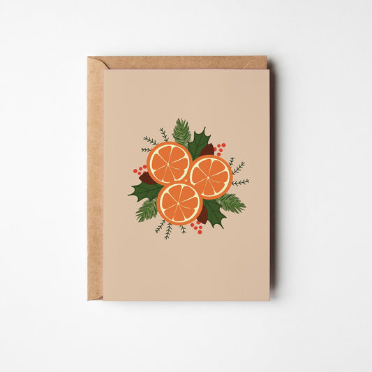 Carte de Noël - Bouquet