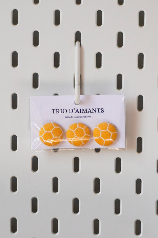 Trio d'aimants - MIEL