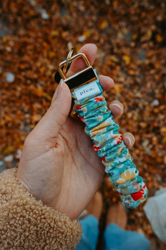 Porte-clés élastique en coton récupéré - 06